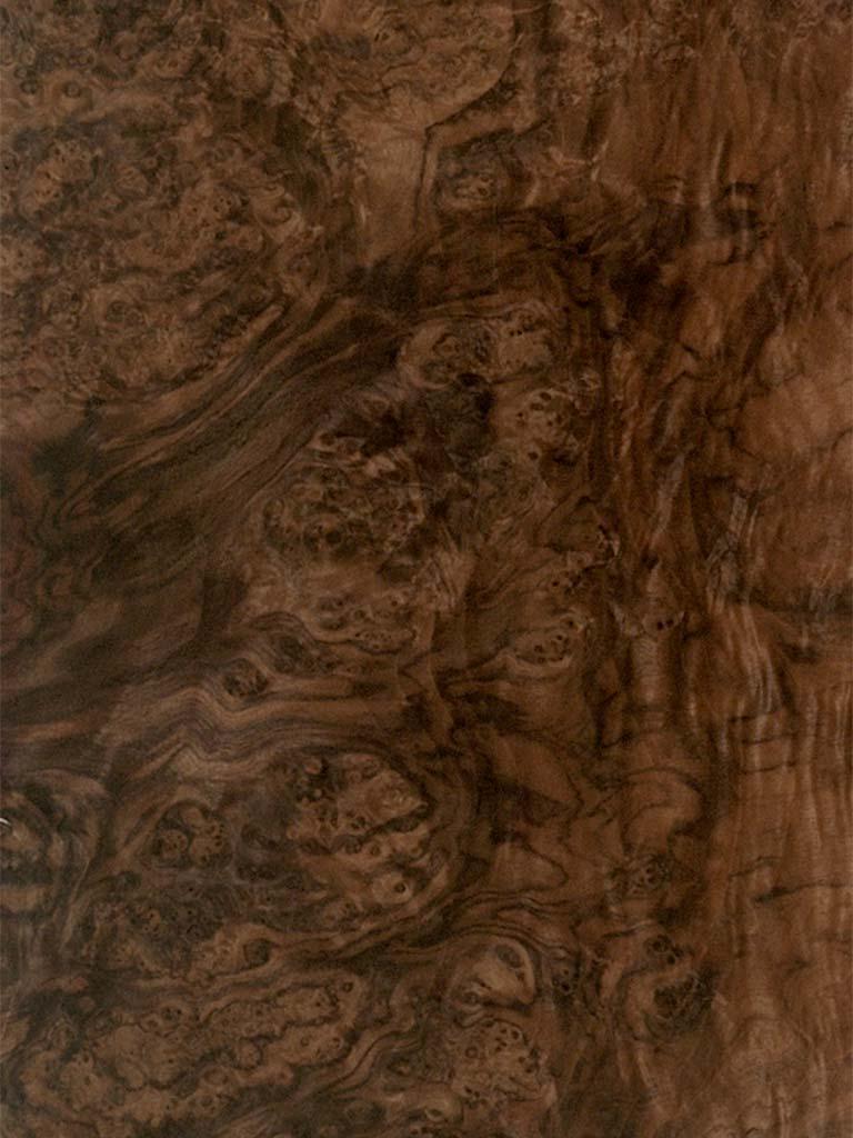 16x19cm Consecutive sheets of american burr walnut veneer et #574