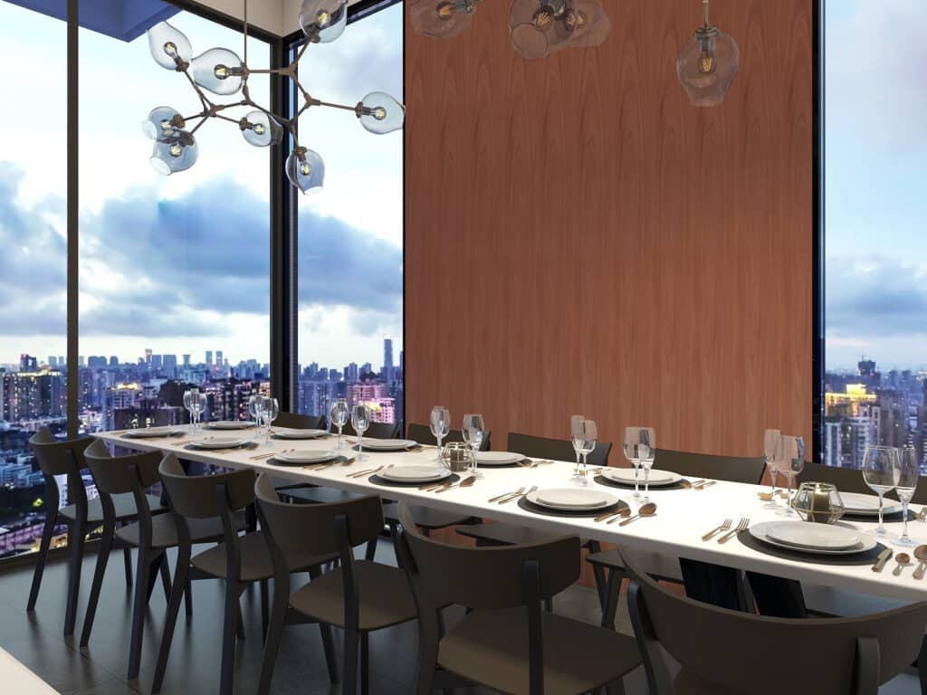 Render - Restaraunt Dining Room